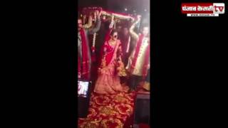 Surprise! Modern Bride makes a dancing entrance to the Mandap on her wedding day!
