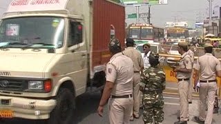 MCD चुनाव - गाजीपुर बॉर्डर पर यूपी से आने वाले वाहनों की हो रही है चेकिंग