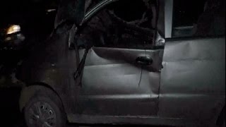 ट्रक-आल्टो कार में भीषण टक्कर, 7 की मौत