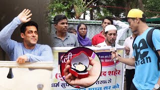 Gujarat FANS Gifts Sarva Dharma Locket To Salman Khan - Eid Mubarak 2017