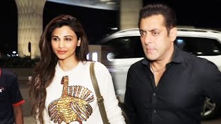 Daisy Shah & Salman Khan LEAVES For Dabangg Tour 2017, Spotted At Airport