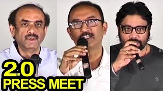 2.0 Movie Press Meet At Prasads Imax || Rajinikanth || Shankar