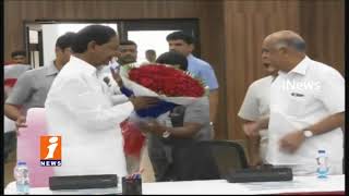 CM KCR Review Meets With Electricity Department Officials In Pragathi Bhavan | iNews