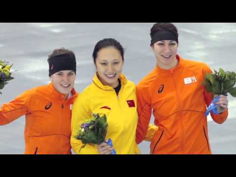 Zhang Hong Pulls Olympic Stunner in Speedskating News Video