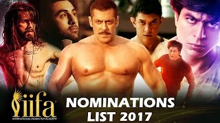 IIFA 2017 - Full Nominations List -  Best Actor, Best Actress...