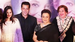 Salman Khan With FAMILY At Asha Parekh's The Hit Girl Book Launch