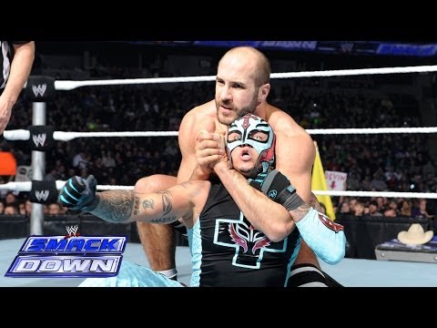 Big Show & Rey Mysterio vs. The Real Americans- SmackDown, Jan. 24, 2014 - WWE Wrestling Video