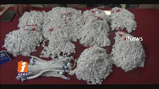 GRT Police Seized 31 Kg Illegal Silver In Warangal | iNews