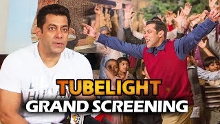Salman Khan To Have Tubelight Grand Screening For Bollywood