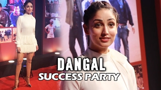 KAABIL Girl Yami Gautam At Aamir Khan's DANGAL Success Party