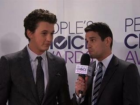 40th Annual People's Choice Awards - Red Carpet Interview- Miles Teller