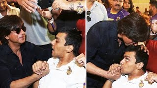 Shahrukh Khan MEETS His SPECIAL Fan In Kolkatta