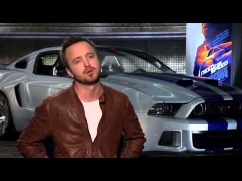 Aaron Paul's 'Need for Speed' News Video