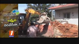HMDA Demolish Illegal Constructions In Hyderabad | iNews
