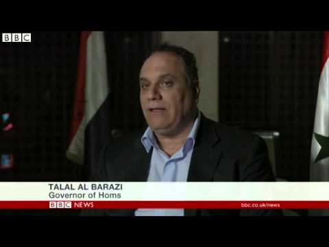 BBC News   Syria conflict UN hopes to resume Homs evacuation News Video