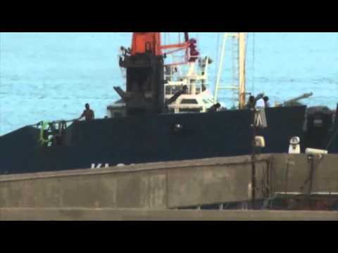 Raw- Captured Ship Arrives at Israeli Port News Video