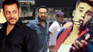 Salman's Bodyguard Shera Looking After All The Arrangement For Justin Beiber Concert