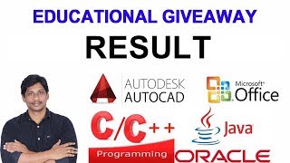 Educational Giveaway Result by Telugu Tech Tuts