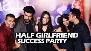 Half Girlfriend SUCCESS PARTY | Full HD Video | Arjun Kapoor, Shraddha, Ekta, Mohit Suri, Karan