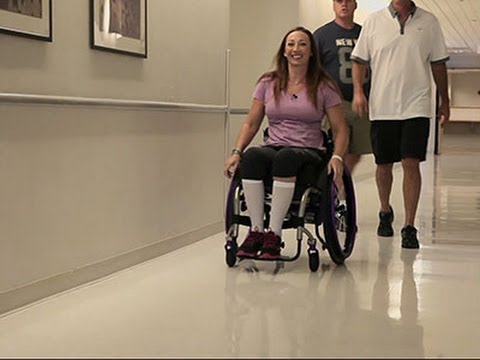 Olympic Medalist Heads Home From Hospital - News Video