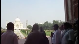 गुयाना के उपराष्ट्रपति ने पत्नी के साथ किया ताज का दीदार