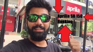Booking the Aprilia SR 150 | Lost all my money | Faith in Humanity