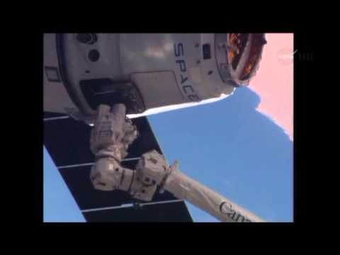 Raw- Easter Morning Delivery for Space Station News Video