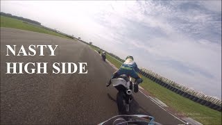 Honda CBR250R Race 1 Highlights (Start, Crash, overtakes)
