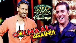 Ajay Devgn To Promote Golmaal Again On The Great Indian Laughter Challenge