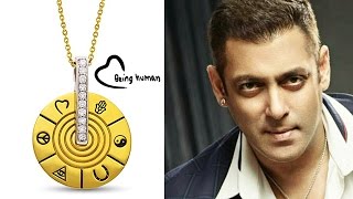Salman's Being Human Jewellery Good Luck Gold Pendant Launched