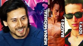 Tiger Shroff REVEALS His Upcoming Movies | Munna Michael, Baaghi 2, Student Of The Year 2