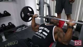 How to- INCLINE CHEST PRESS with Fred BIGGIE Smalls (Pro Series)