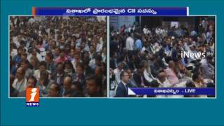 Venkaiah Naidu Speech In CII Summit 2017 At Vizag | iNews