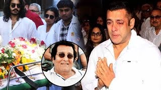 Salman Khan Pays TRIBUTE To Vinod Khanna - Watch Video