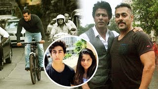 Salman GIFTS Being Human E-Cycle To Shahrukh, Suhana & Aryan