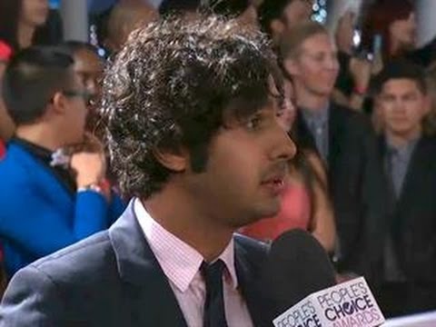 40th Annual People's Choice Awards - Red Carpet Interview- Kunal Nayyar