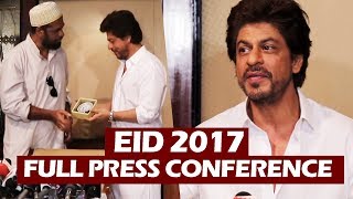 Shahrukh Khan's Press Conference | Full HD Video | Eid Celebration 2017 | Taj Lands End