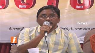 Sri Chaitanya JEE Mains Student Fire Over His Photo Misuse By Another Organisation | iNews