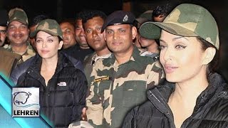 Aishwarya Rai Meets BSF Jawans | PICS