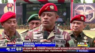 TNI Siagakan Pasukan di Darat, Laut dan Udara