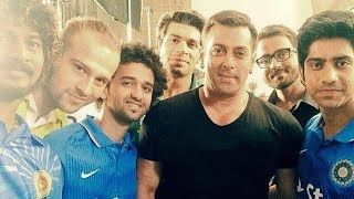 Salman Khan Shoots Ad At Goregaon Film City