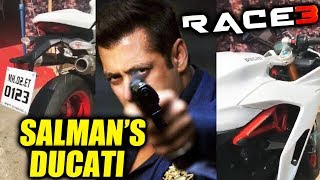 Salman Khan's DUCATI In Race 3 FIRST LOOK