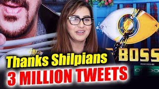Shilpa Shinde THANKS Shilpians For TRENDING Her Day And Night On Internet