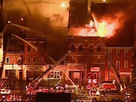 Raw- 7-alarm Fire Near Pittsburgh News Video