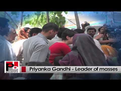 Energetic Priyanka Gandhi Vadra - Young Congress campaigner, charismatic mass leader