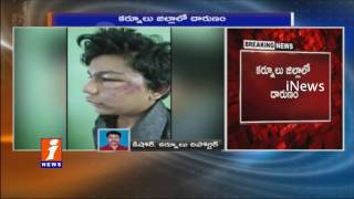 Students attack on Co-Student Siva Prasad For Robbery | Narayana College | Kurnool | iNews