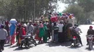 राजपूतों से विवाद के बाद दलित परिवारों ने छोड़ा गांव