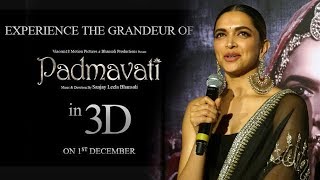 Padmavati 3D Trailer Launch FULL Video HD | Deepika Padukone