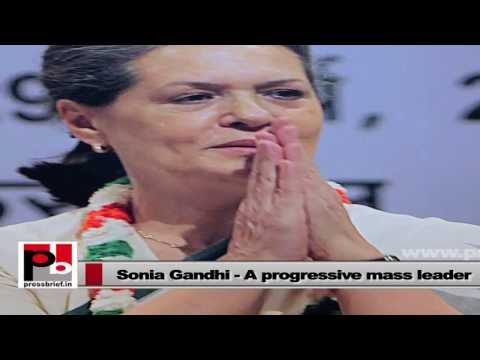 Sonia Gandhi- A leader on whom a common man bank upon