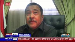 Rano Karno Tetap Bentuk Bank Banten